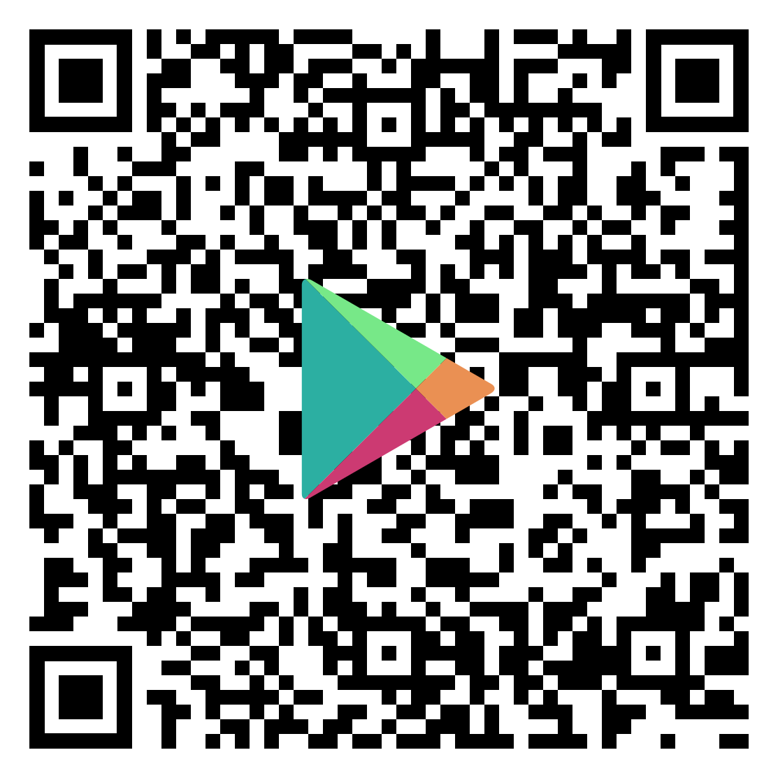 QR code to download MarketPlace.vu on Android