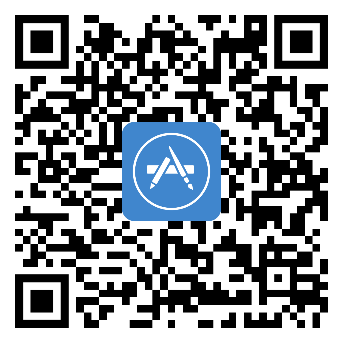 QR code to download MarketPlace.vu on iPhone